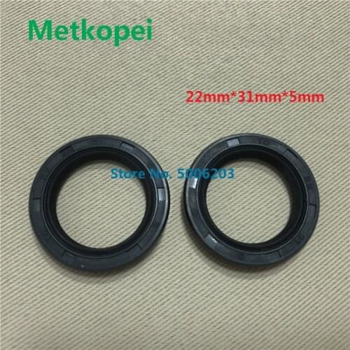 Motorcycle CA250 DD250 CBT125 CM125 high quality 22*31*5 mm 22x31x5mm oil seal with spring for Honda 125cc 250cc starter parts