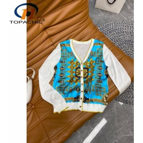 Женские свитера и кардиганы TOPACHIC China At AliExpress