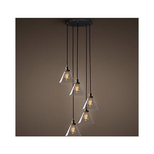 Vintage Pendant Lights Loft Pendant Lamp Retro Hanging Lamp Lampshade For Restaurant /Bar/Coffee Shop Home Lighting Luminarias