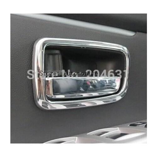 ABS Chrome trim handle bowl decoration box ring For 2011 2012 2013 for Mitsubishi ASX car accessories