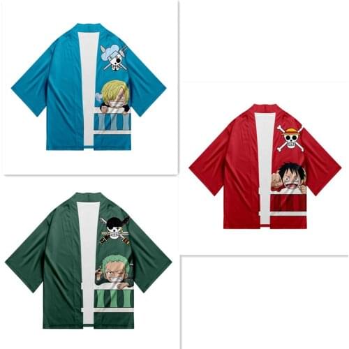 Anime ONE PIECE Cosplay Costume Luffy Shirt Vinsmoke Sanji Coat Roronoa Zoro Halloween Costumes