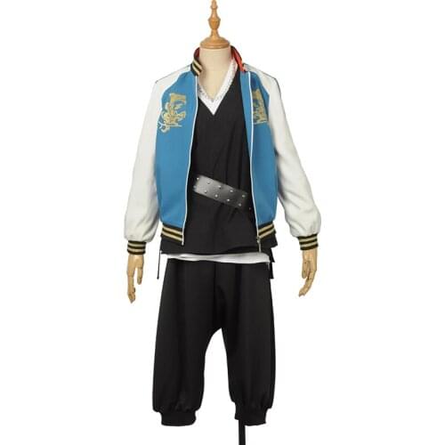 Anime DRB Hypnosis Mic Evil Monk Cosplay Costume Coat Underwear Pants Belt Daily Carnival Party Festival Uniform Brand New