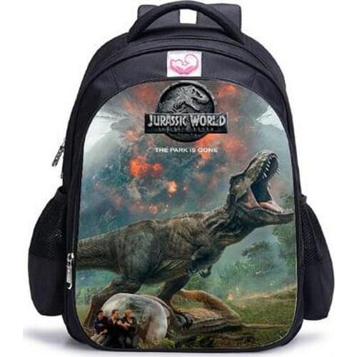Jurassic World Children School Backpacks Dinosaur Backpack Children Shoulder Backpacks Gift Bag Mochilas Infantil