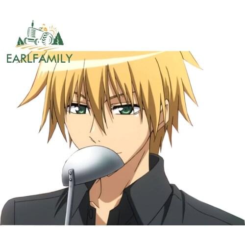 EARLFAMILY 13cm x 9.3cm for Kaichou Wa Maid Sama Anime Decal Vinyl Car Sticker Graffiti Motorcycle Refrigerator RV Decoration