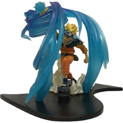 Naruto Shippuden GK Uzumaki Battle Version Anime Action Figure 14cm Model Figma Statue Collectible Toy Desktop Decoration Doll