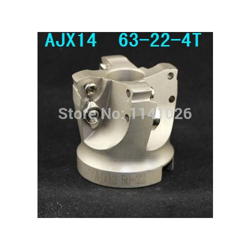 Free Shopping AJX14 63-22 -4T Face End Milling Cutter Indexable Flat Roughing Cutting ,CNC Milling Cutter