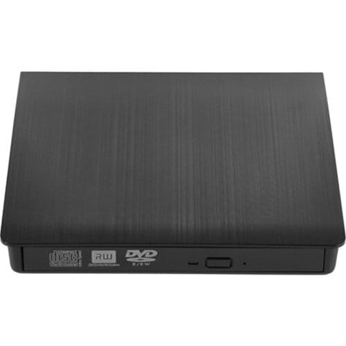 HOT-USB 3.0/Type-C Ultra Thin External DVD RW CD Burner Drive Burner Reader Player for Windows 10/8/7 Linux