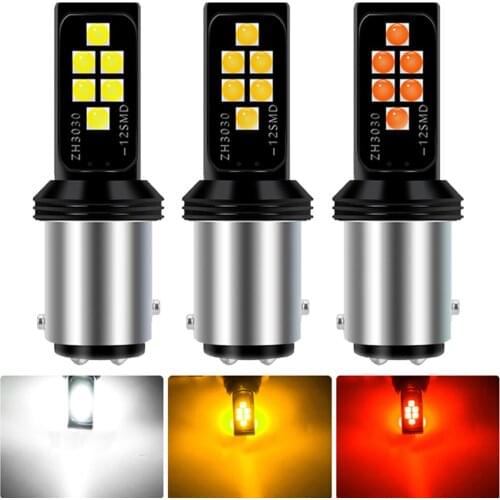 2X 1157 BAY15D 1156 BA15S T20 7443 Led Lamp Car Led DRL Brake Light Tail Bulb For HYUNDAI I30 I40 IX35 SOLARIS SONATA TUCSON