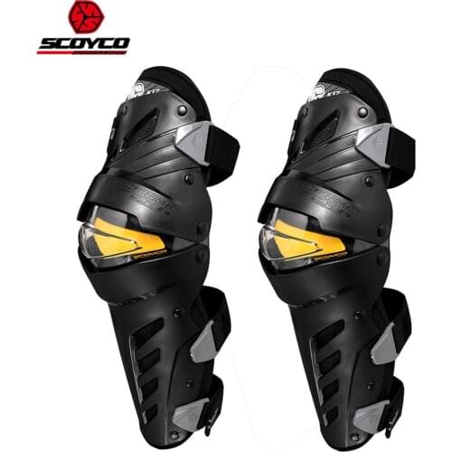 SCOYCO Motorcycle Kneepad Moto Riding Knee pads CE Certificated Locomotive Shock-proof Knee Protector Motorbike Protective Gear