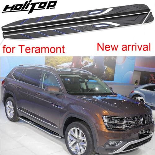 New arrival nerf bar running board feet side step for VW Volkswagen Teramont 2016-2018+, ISO9001 quality,low price for promotion