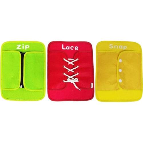 Educational Skills Activity Busy Board Learn to Dress for Toddlers Kids Baby