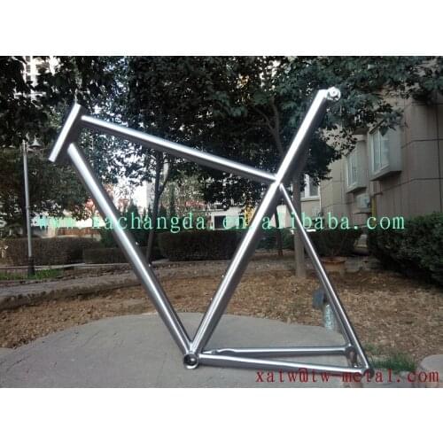 Special design!!! titanium road bike frame unusual tube ti road bike frame
