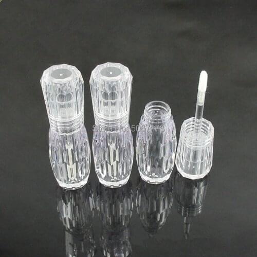 10/30pcs 3ml Lip Gloss Tube Transparent Travel Refillable Bottles Empty Lipgloss Bottle,Professional Women Beauty Makeup Tools