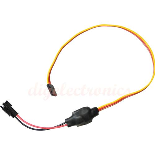 300mm Steering Gear line Remote Control PWM Electronic Switch Mechanical Arm Air Pump Solenoid Valve Switch for 3channel Control