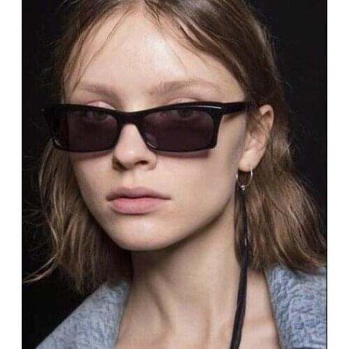 Vintage Small Square Sunglasses Men Women Brand Rectangle Glasses Vintage Designer Male Female Shades UV400 Sunnies