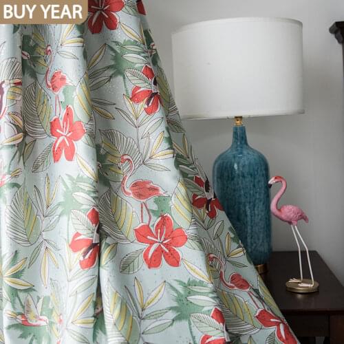 Modern Curtains for Living Dining Room Bedroom Boutique Simple Jacquard Curtains Modern Tulle Finished Product Customization