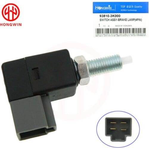 93810-3K000 Brake Lamp Switch/Stop Back Lamp Switch(4PIN) For 1989-2014 HHyundai Accent/Elantra Kia Rio 93810 3K000/938103K000