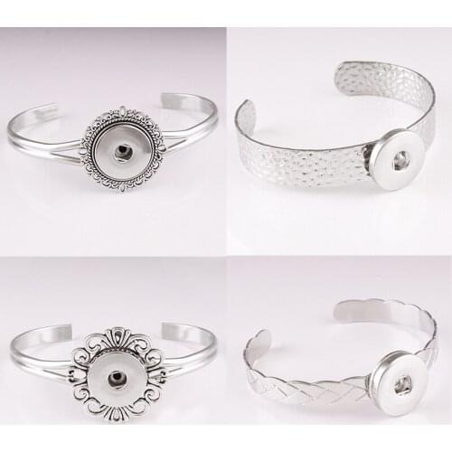XH6262 copper 18mm snap button jewelry Bracelet&Bangles High Quality for girls Women