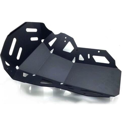 1Set Engine Protection Guard Protection Cover Lower Frame Protector Accessories Parts for Kawasaki 650 KLE650 15-21 Black