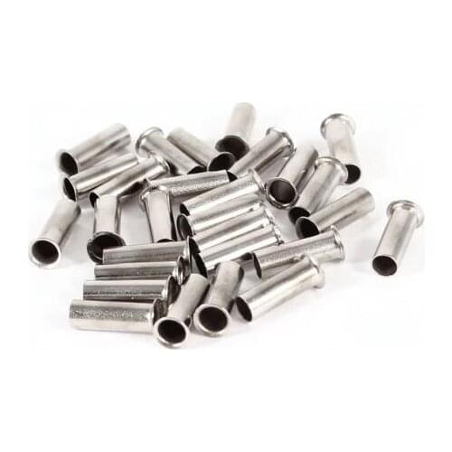 100PCS 12AWG Bootlace cooper Ferrules kit set Wire Copper Crimp Connector Insulated Cord Pin End Terminal EN4012