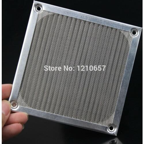 2 Pieces lot 120 mm PC Fan Aluminum Dustproof Filter Stainless Mesh