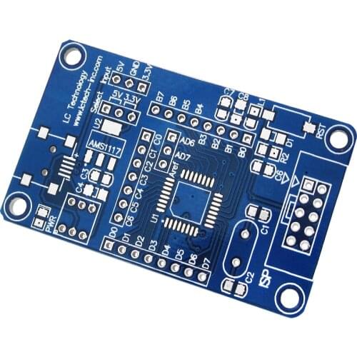 5PCS/LOT ATmega8 48 88 168 AVR the minimum system core board development board PCB empty plate