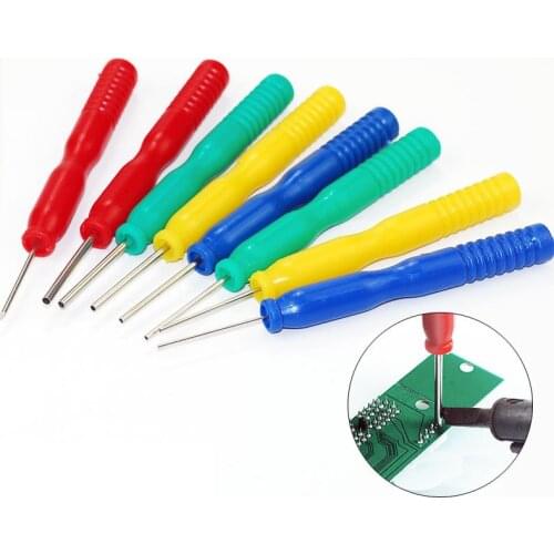 8pcs Screwdriver Hollow Picks Needles Desoldering Tool Set For PCB Electronic Components
