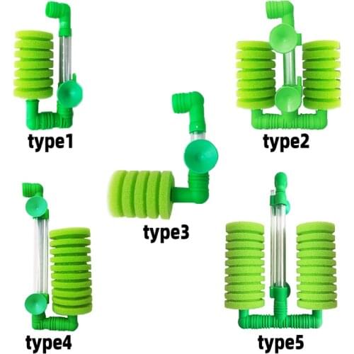 Aquarium Sponge Filter Fish Tank Shrimp Pond Air Pump Biochemical Sponge Filter Bio Sponge Filter Aquarium Filtration Filter