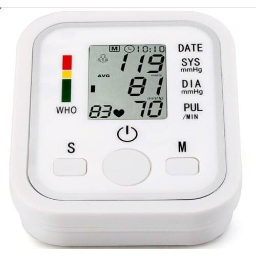 Voice measuring electronic home automatic high precision wrist type sphygmomanometer measuring instrument