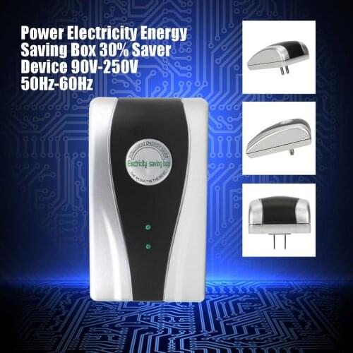 EU US UK 1Pc Energy Saver 90V-240V 30% Saver Device Power Electricity Saving Box Personal Care Appliance parts DropShipping
