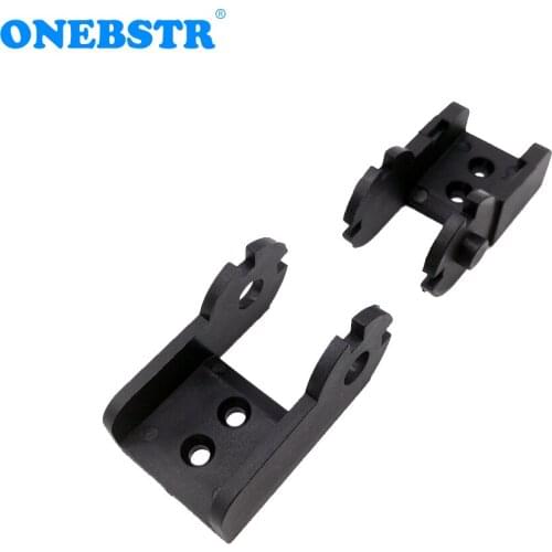 JFLO One Pair Of 15x15mm Drag Chain End Connectors Plastic Towline Fitting Cable Wire Carrier Joints Free Shipping