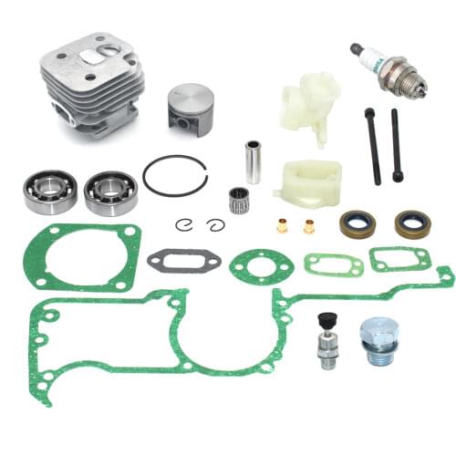 Cylinder Piston Kit 52mm For Husqvarn 272 272K 272XP 272Sc hainsaw Parts# 503758172 503758171 503609671 504016802