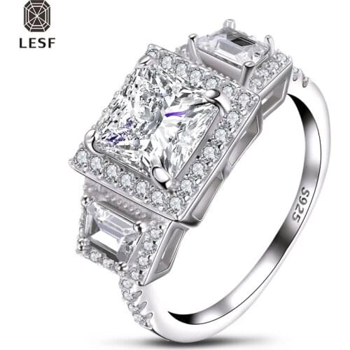 LESF Rings With Diamonds