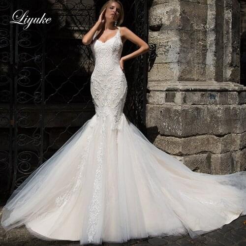 Mermaid Silhouette Wedding Dresses Liyuke China