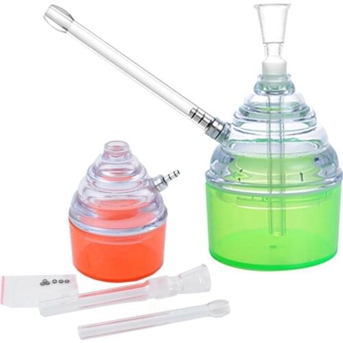 Mini Pipe Glass Water Smoking Cigarette Shisha Hookah Filter Cigar Holder Tobacco for Smoking Accessories Cool Pipes