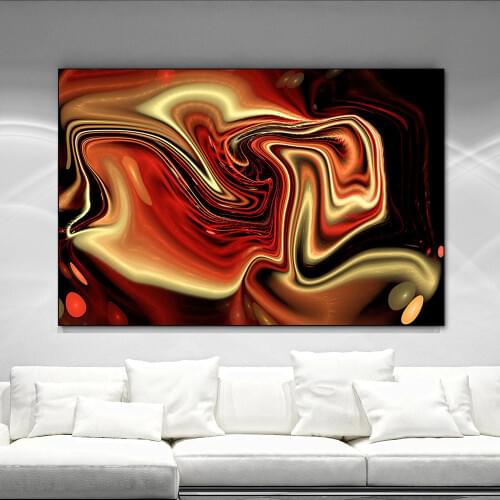 Print Poster Abstract Wall-Painting Bedroom Home-Decoration Living-Room