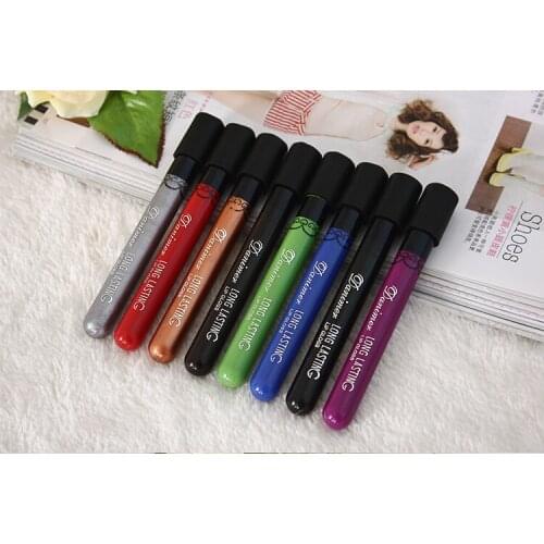 New Waterproof Lipstick Green Matte Vampire Black Velvet Lipstick Smooth Nude Lip Stick Lipgloss Long Lasting Lip Makeup #VP008