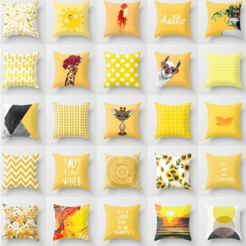 40x40 / 45x45 / 50x50 / 60x60cm solid pure cushion core yellow pillow inner PP cotton pad sanitary pad student nap pillow