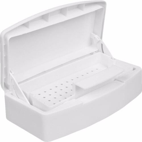 Professional Disinfectant Sterilizer Tray Box Nail Art Cleaning Tool Pedicure Manicure Box Sterilizing Nail Manicure Tools