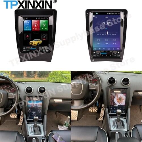 128G Tesla Radio 2 Din Stereo Screen Recorder Android For Audi A3 2008 2009 2010 2011 2012 GPS Navi Player Auto Audio Head Unit