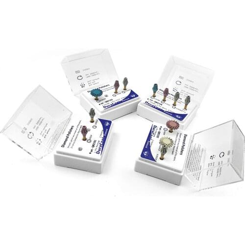 Dental Composite Polish Kit Porcelain PolisherTeeth Polishing Bur Contra Angle Teeth Whitening Materials