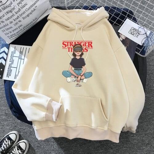 Stranger Things Season 3 Hoodie men/women Harajuku Sweatshirts funny Kawaii Korean Oversized Hooded male hoodies Hip Hop 90s