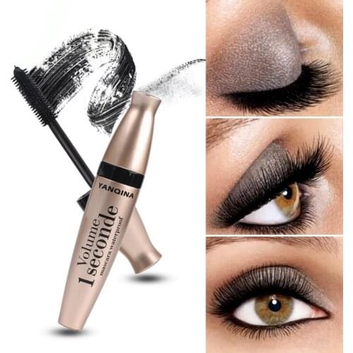 HOT Brand 3D Fiber Mascara Long Black Lash Eyelash Extension Waterproof Eye Makeup Extension Eyelash 3D Silk fiber lash mascara