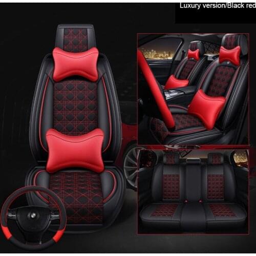 Universal car seat cover full set for Ford mondeo Focus 2 3 Fiesta mondeo Edge Explorer Taurus S-MAX car accessories car styling