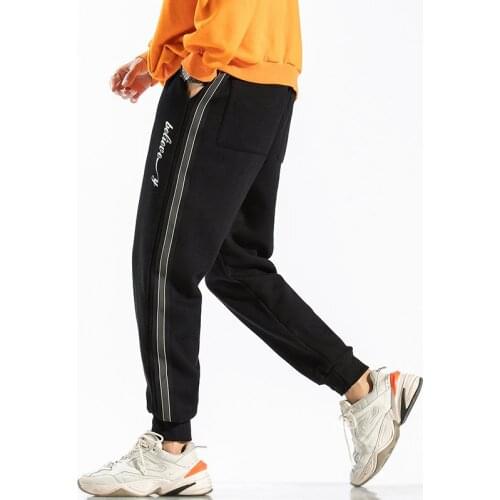 VIANKANI 2021 Spring Autumn Black GREEN Men Pants Fashions Joggers Casual Sweatpants Track MenS Sweat Trouser M-6XL