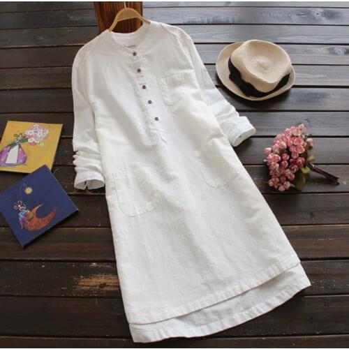 Japanese Fashion Spring Womens Sweet Casual Loose Design Solid Color O Neck Long Sleeved Female Vestido Dresses Mori Girl K013