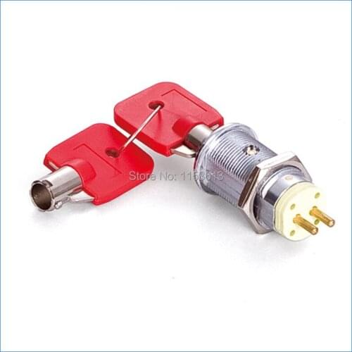 10 pieces 32mm zinc alloy keyed differently cylinder electric control door switch lock