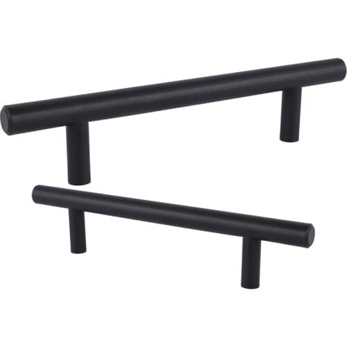 20Pcs Kitchen Door Handles Cabinet Square Handles Drawer Knobs Stainless Steel Wardrobe Door Pulls Furniture Hardware Accessorie