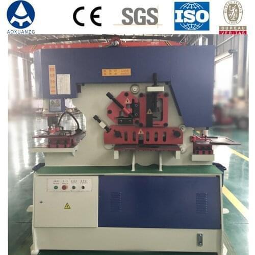35tons Q35Y-12 Series Cut and Bend Iron C-Channel Metal Fabricating Ironwoker