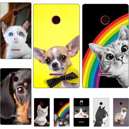 45 styles For Nokia Microsoft Lumia 435 Case Back Cover for Nokia Microsoft Lumia435 Phone Covers Case Soft Flower Painting Skin
